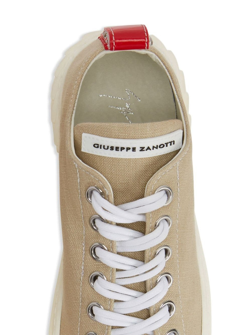 Giuseppe Zanotti Nicki leather low-top sneakers outlook
