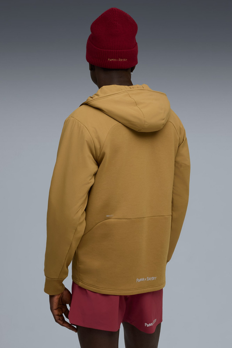 PUMA x SAYSKY Moisture Wicking Pullover Running Jacket 6