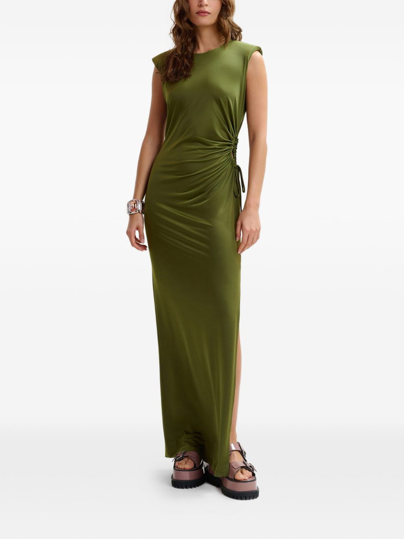 ESSENTIEL ANTWERP ruched-detail sleeveless maxi dress outlook