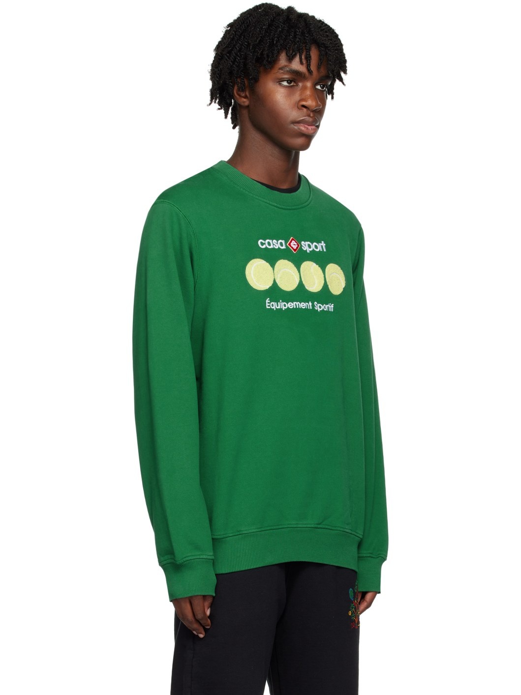 Green Tennis Balls Sweatshirt - 2