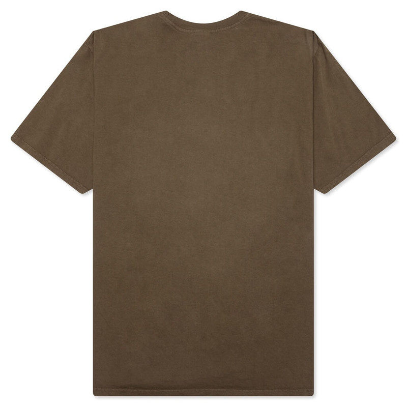 Stüssy VENUS OVAL PIG. DYED TEE - BROWN outlook