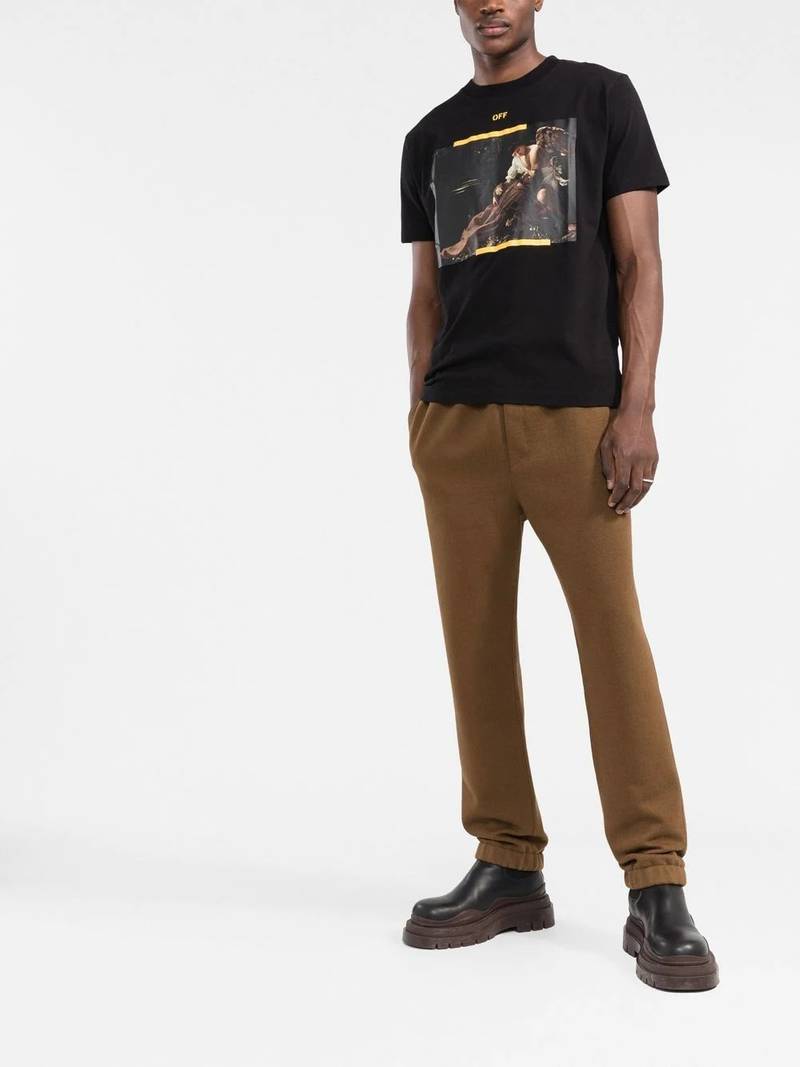 Off-White Caravaggio-print T-shirt outlook