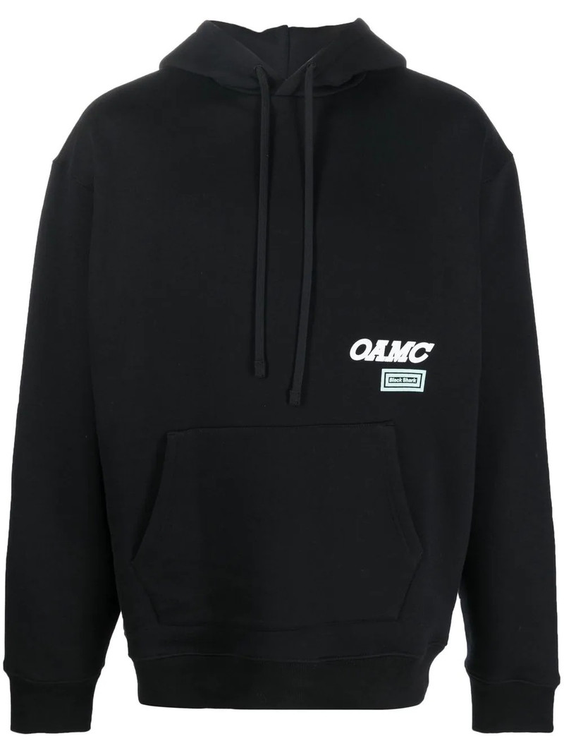 logo-print hoodie 1