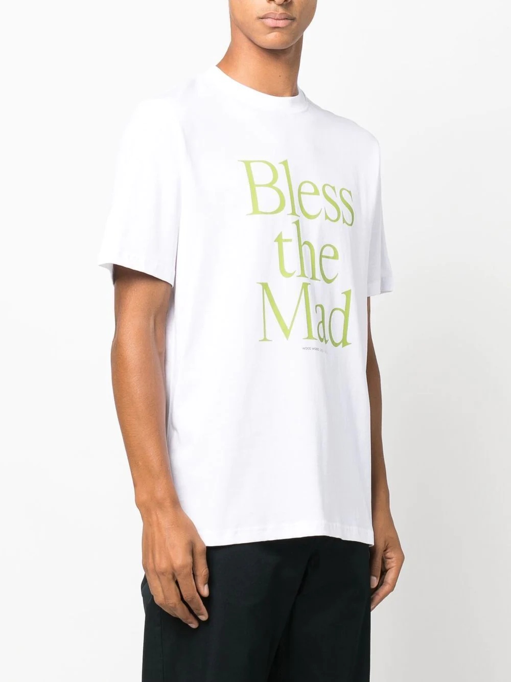 Bless The Mad slogan-print T-shirt - 3