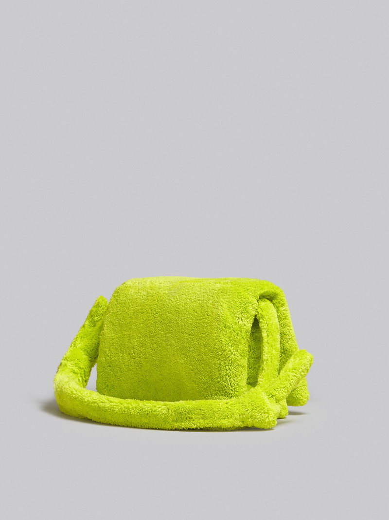 LARGE GREEN TERRY PRISMA BAG 3