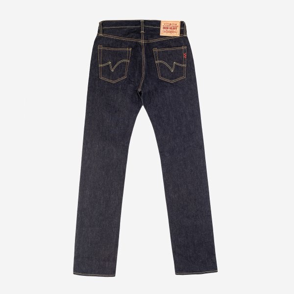 IH-666S-142 14oz Selvedge Denim Slim Straight Indigo - 2