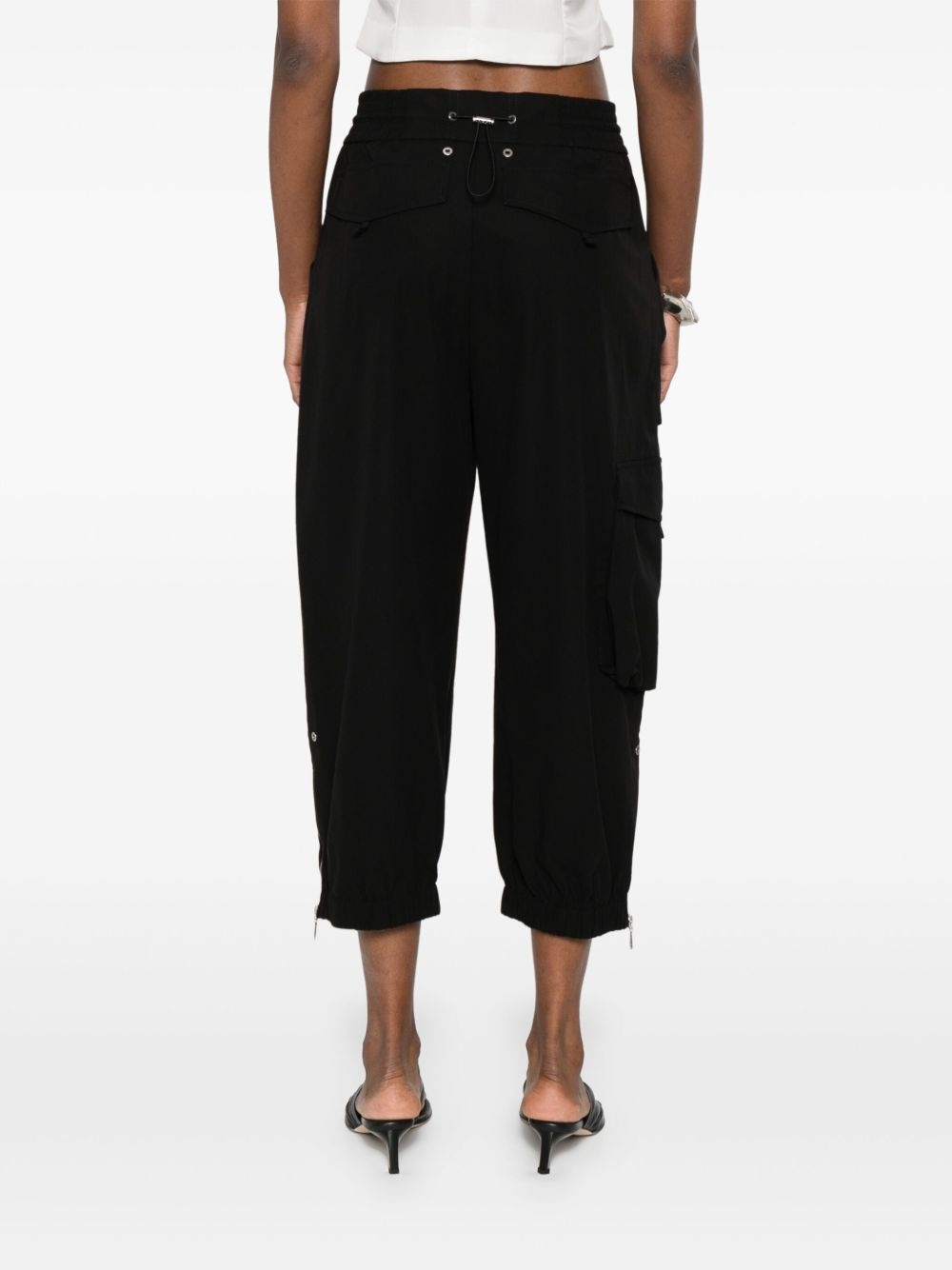 cotton cargo trousers - 4
