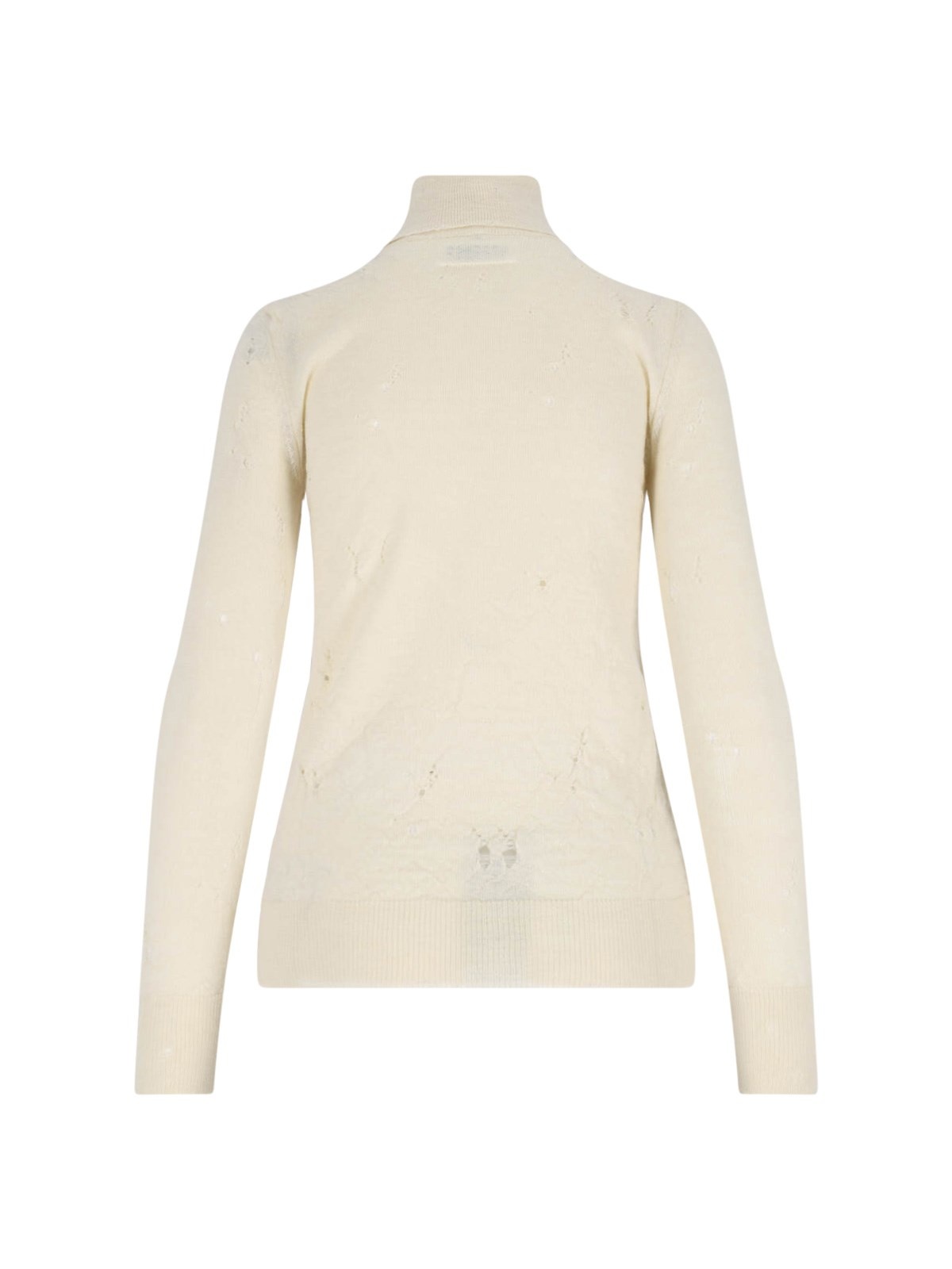 VIRGIN WOOL SWEATER 'NUMERIC' - 2