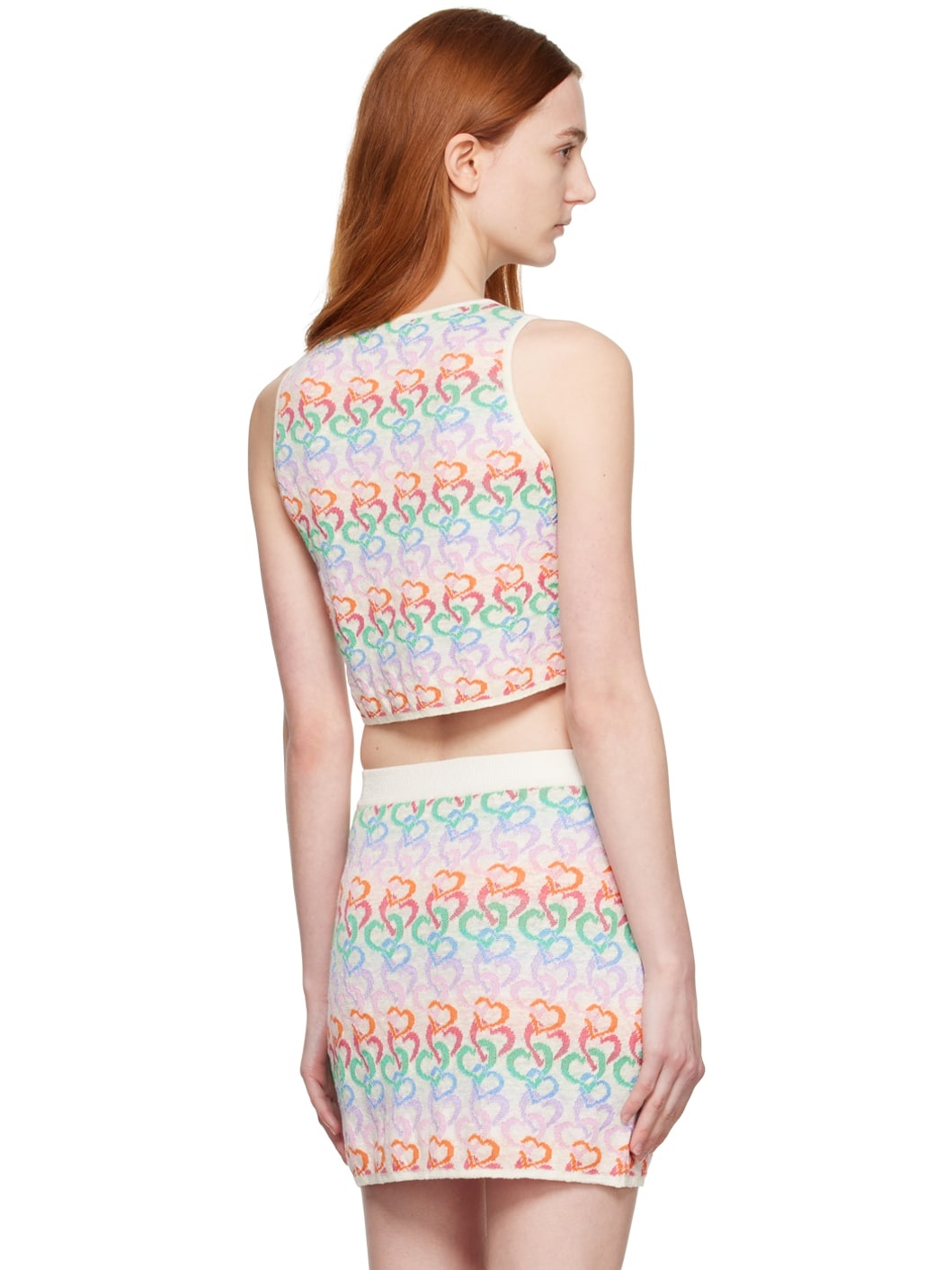 Multicolor Heart Tank Top - 3