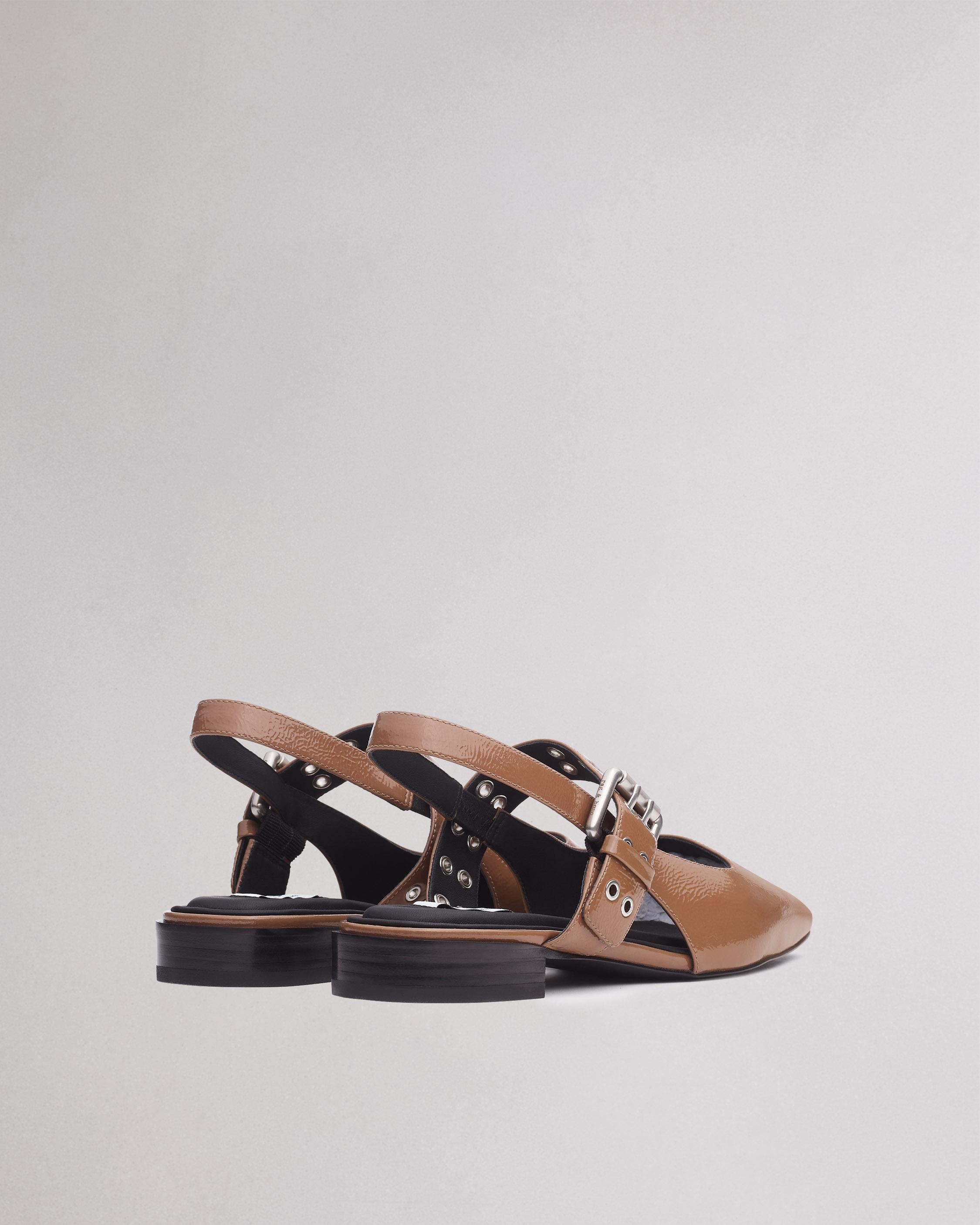 Astra Leather Slingback - 2