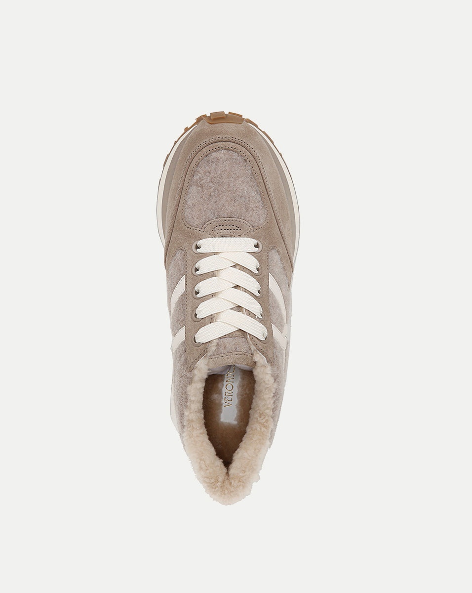 VALENTINA SHEARLING SNEAKER - 3