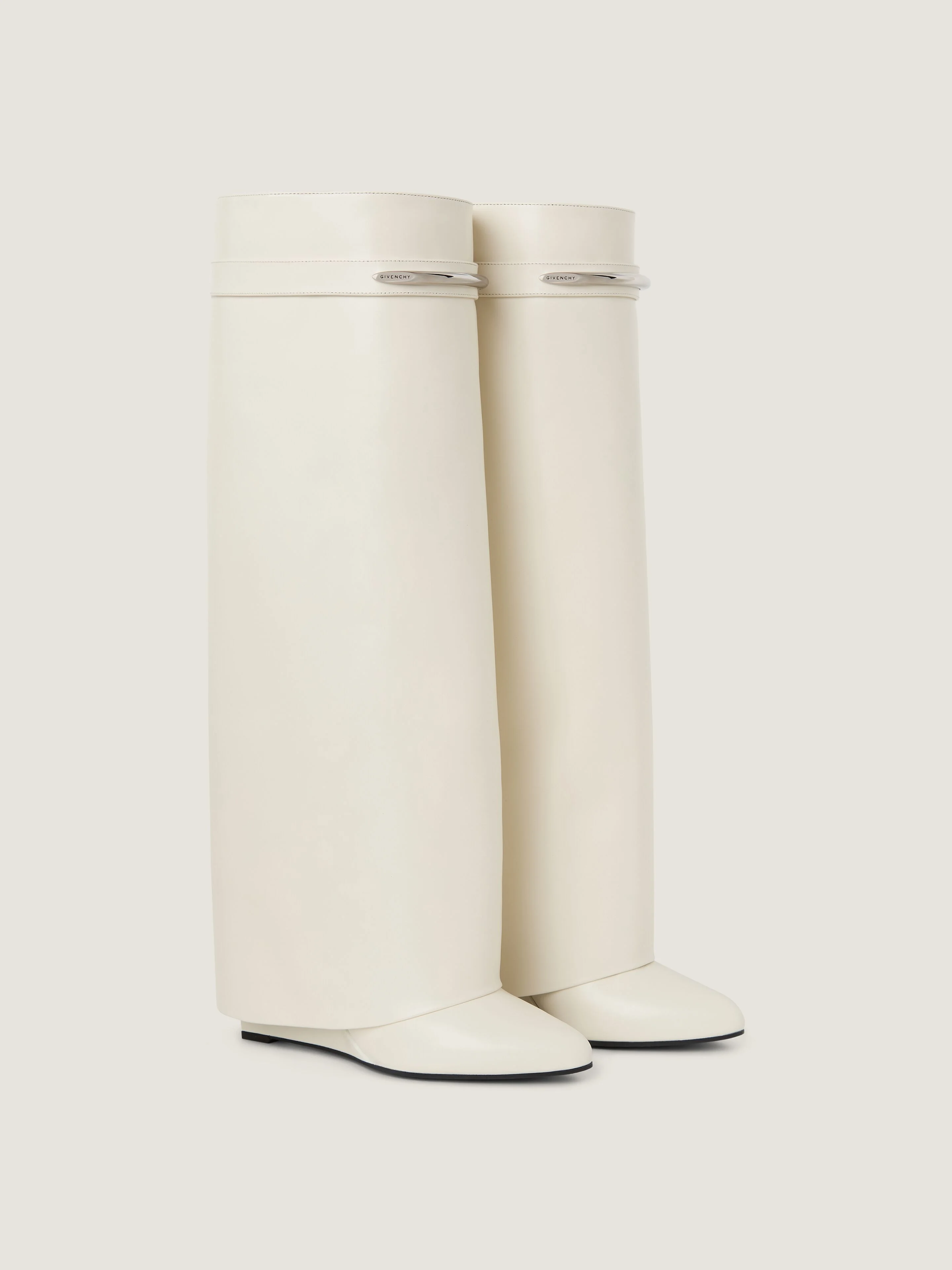 SHARK PINCH BOOTS IN LEATHER - 1
