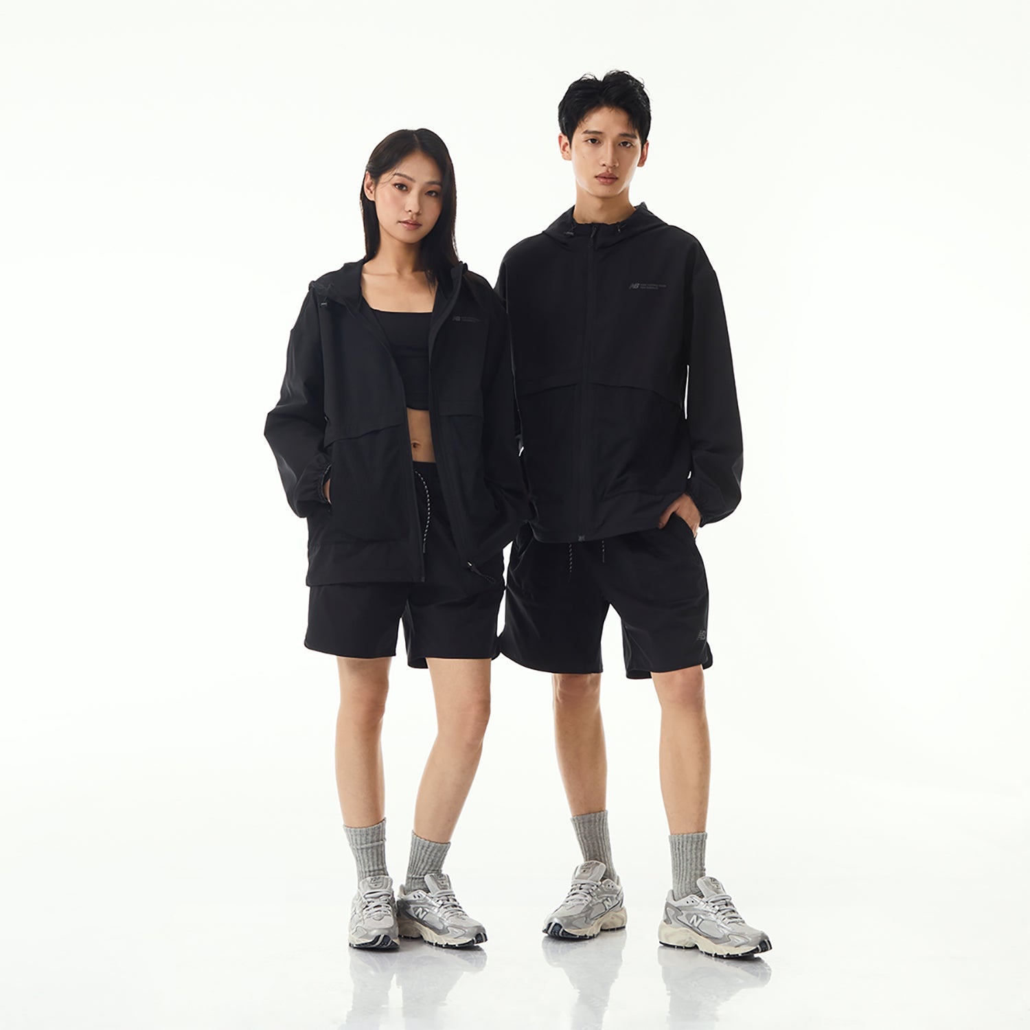 New Balance Woven Hooded Jacket 'Black' NAE24151-BK - 8