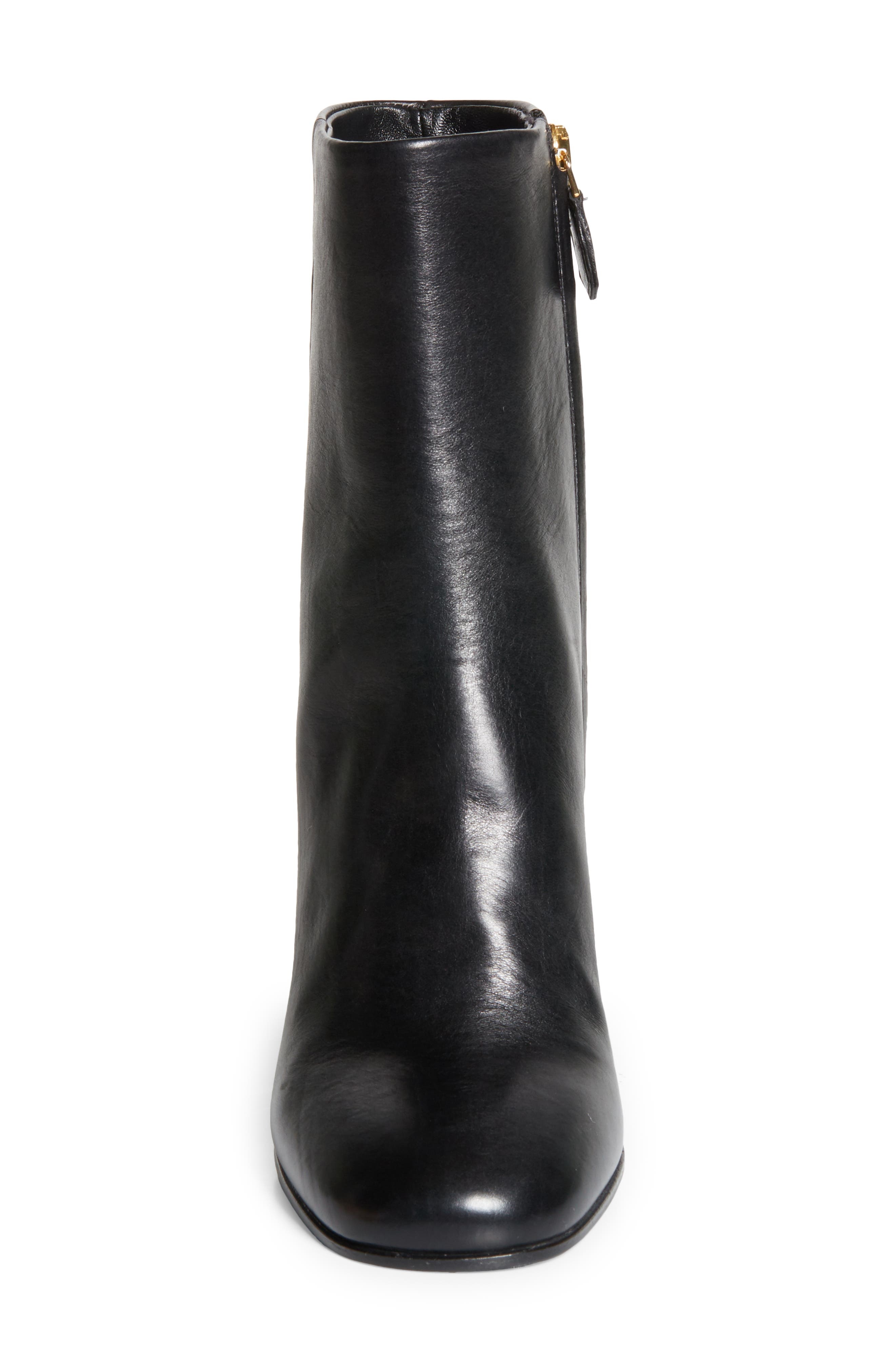 Prada Demi Block Heel Bootie in Nero at Nordstrom - 4
