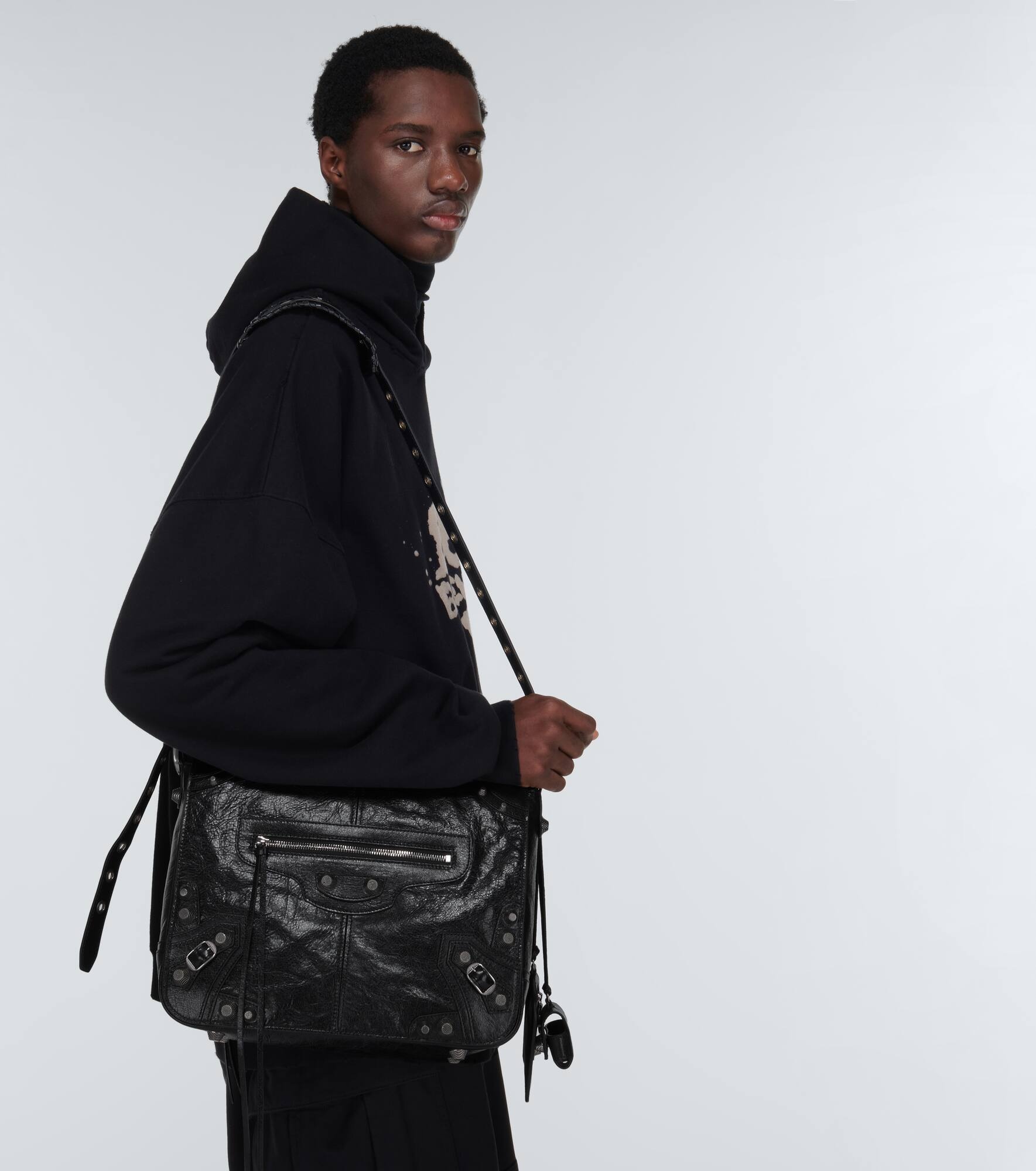 Le Cagole Medium leather shoulder bag - 2