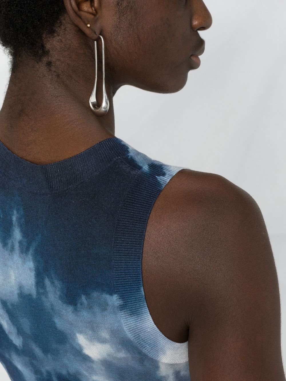 sky-print vest top - 3