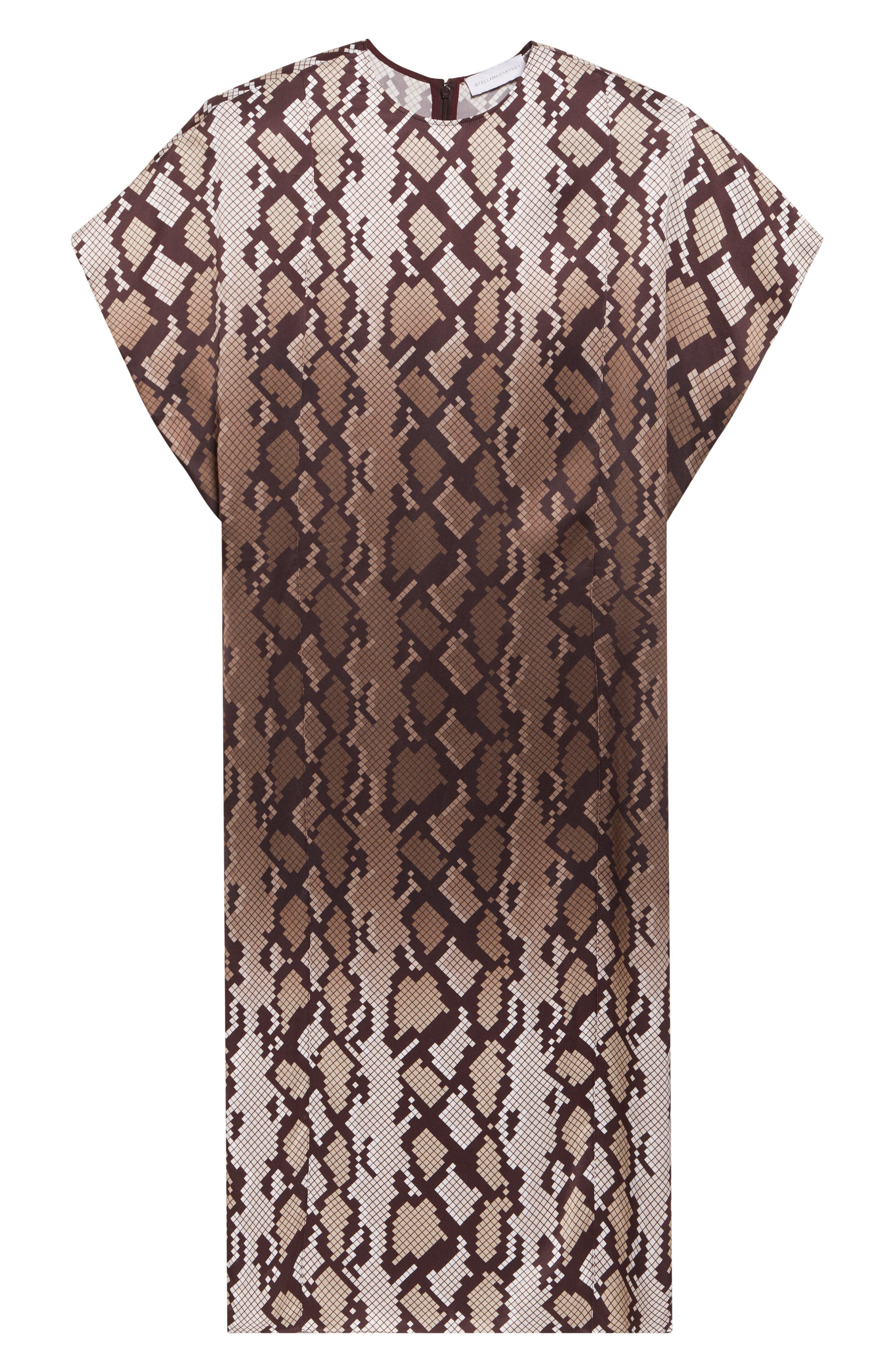 Stella McCartney Lace Long Sleeve Dress in Black at Nordstrom - 6