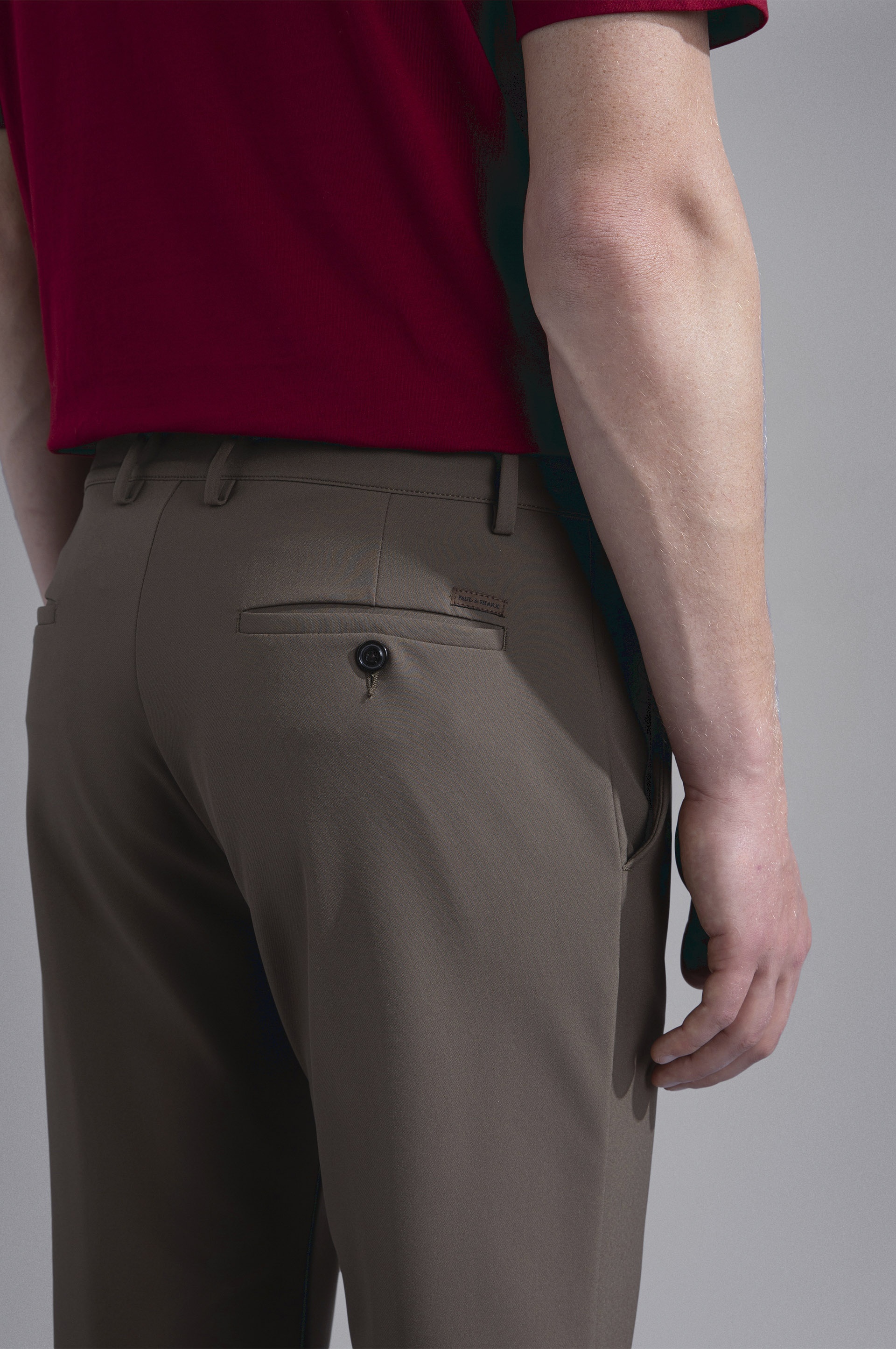 DYNAMIC STRETCH CHINO TROUSERS - 4