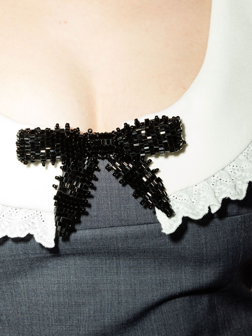 SHUSHU/TONG bow-detail sleeveless dress | REVERSIBLE