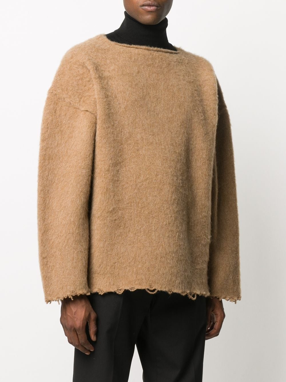 oversized wool jumper - 3