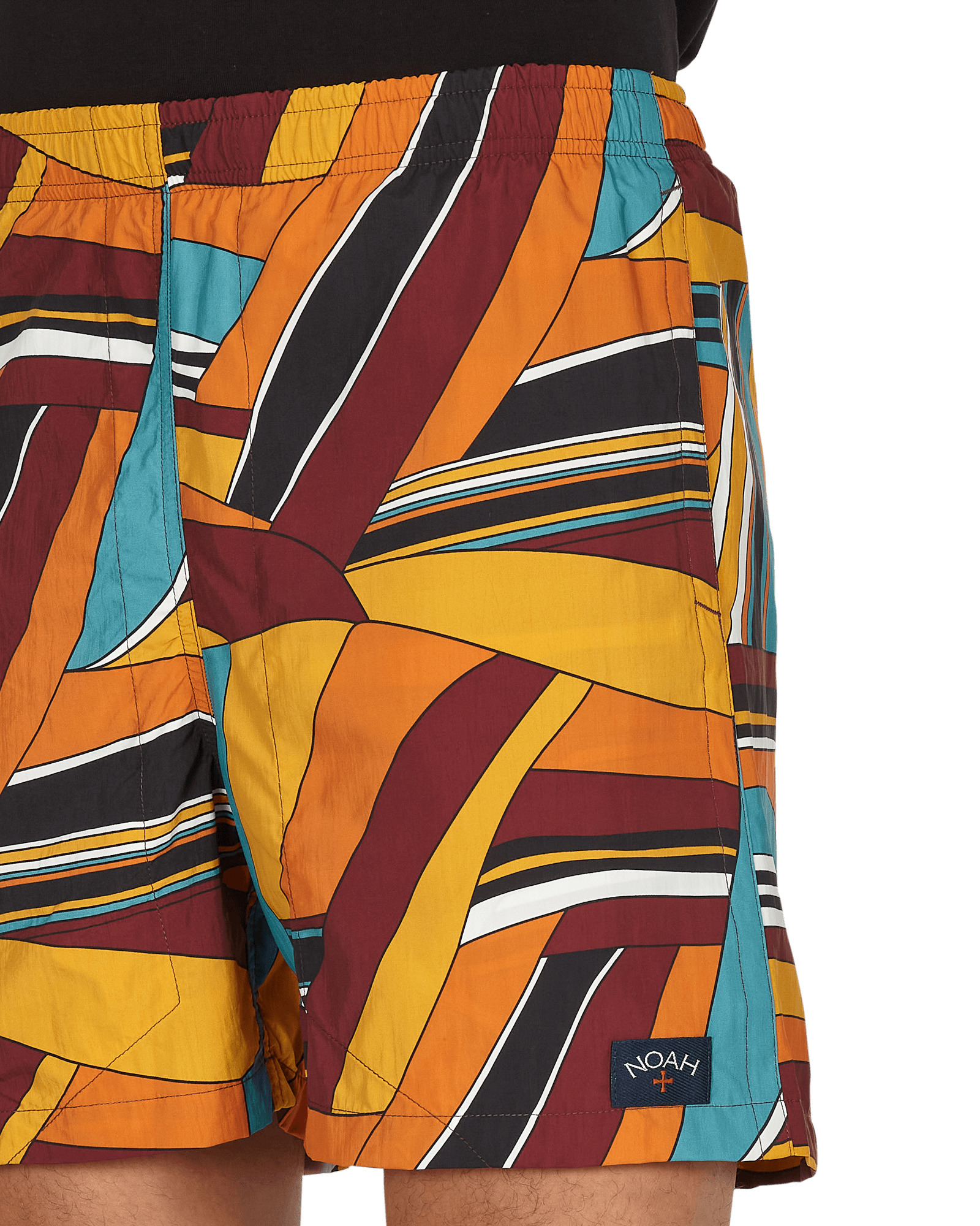 Abstract Swim Shorts Multicolor - 5