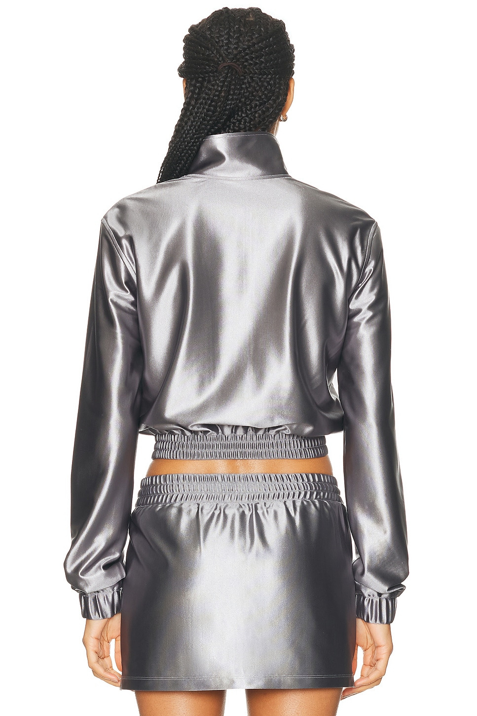 Shrunken Zip-up Jacket - 3