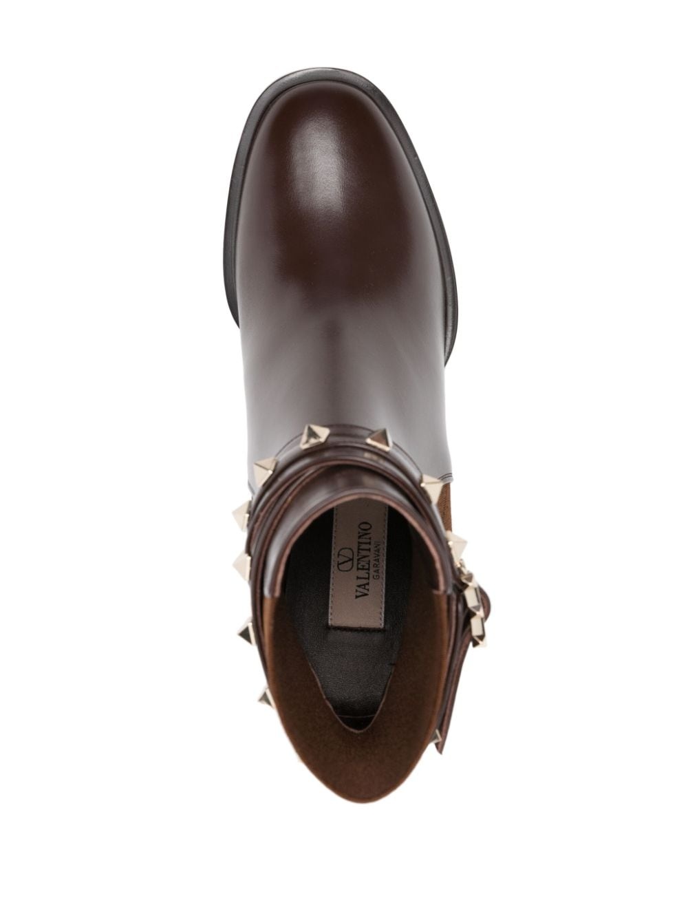 70mm Rockstud-embellished ankle boots - 4