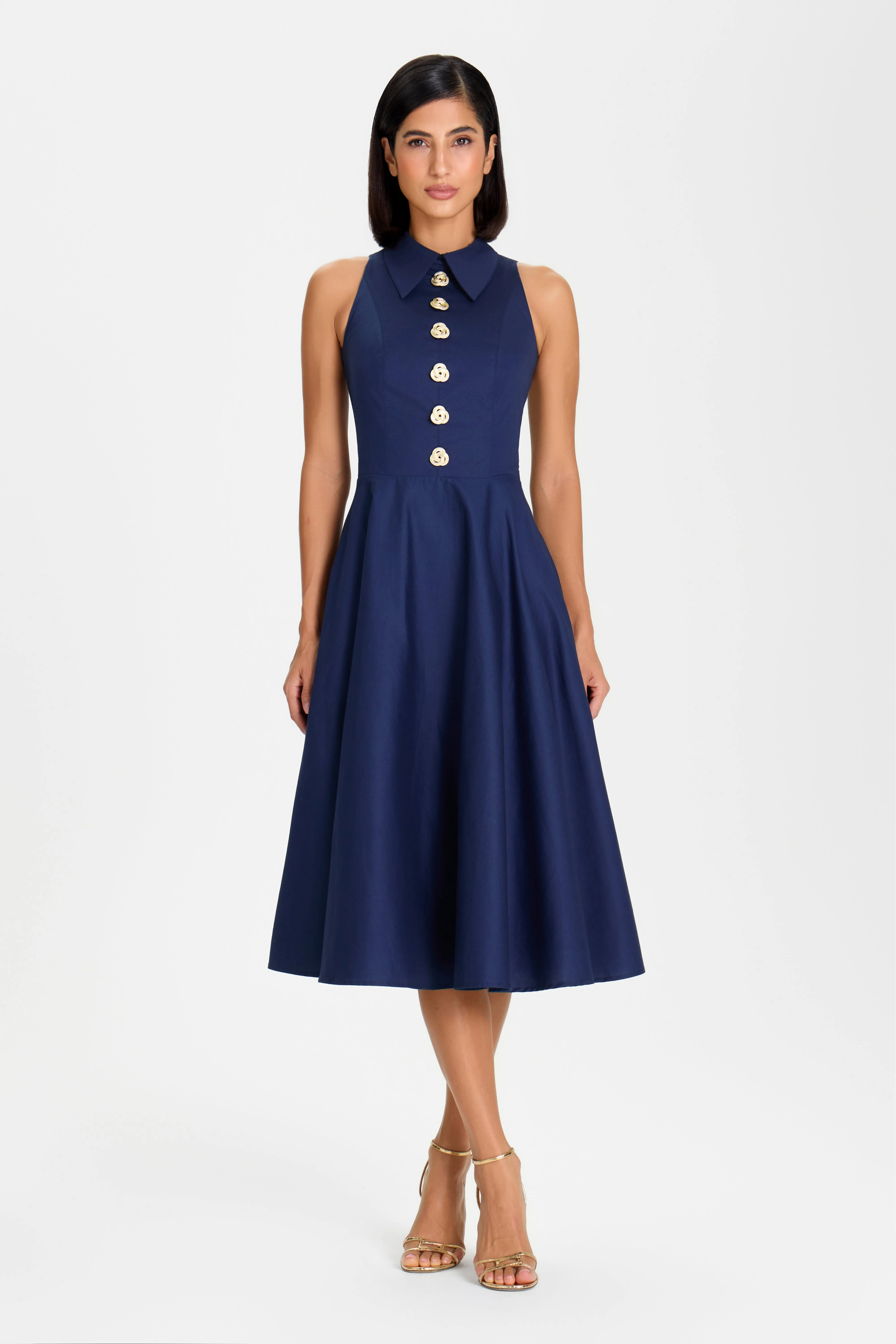 LAURA NAVY DRESS - 1