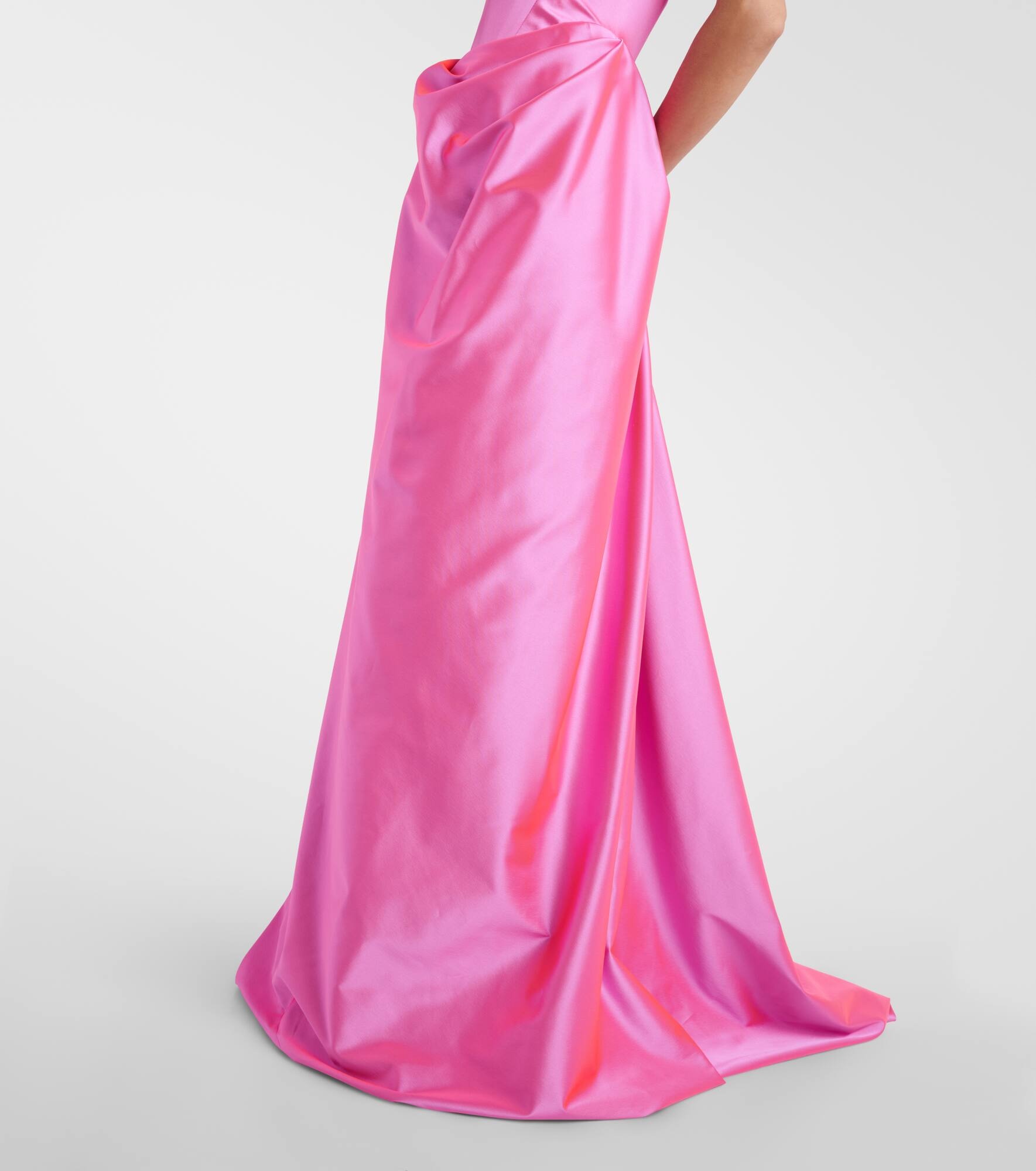 Camille satin gown - 5