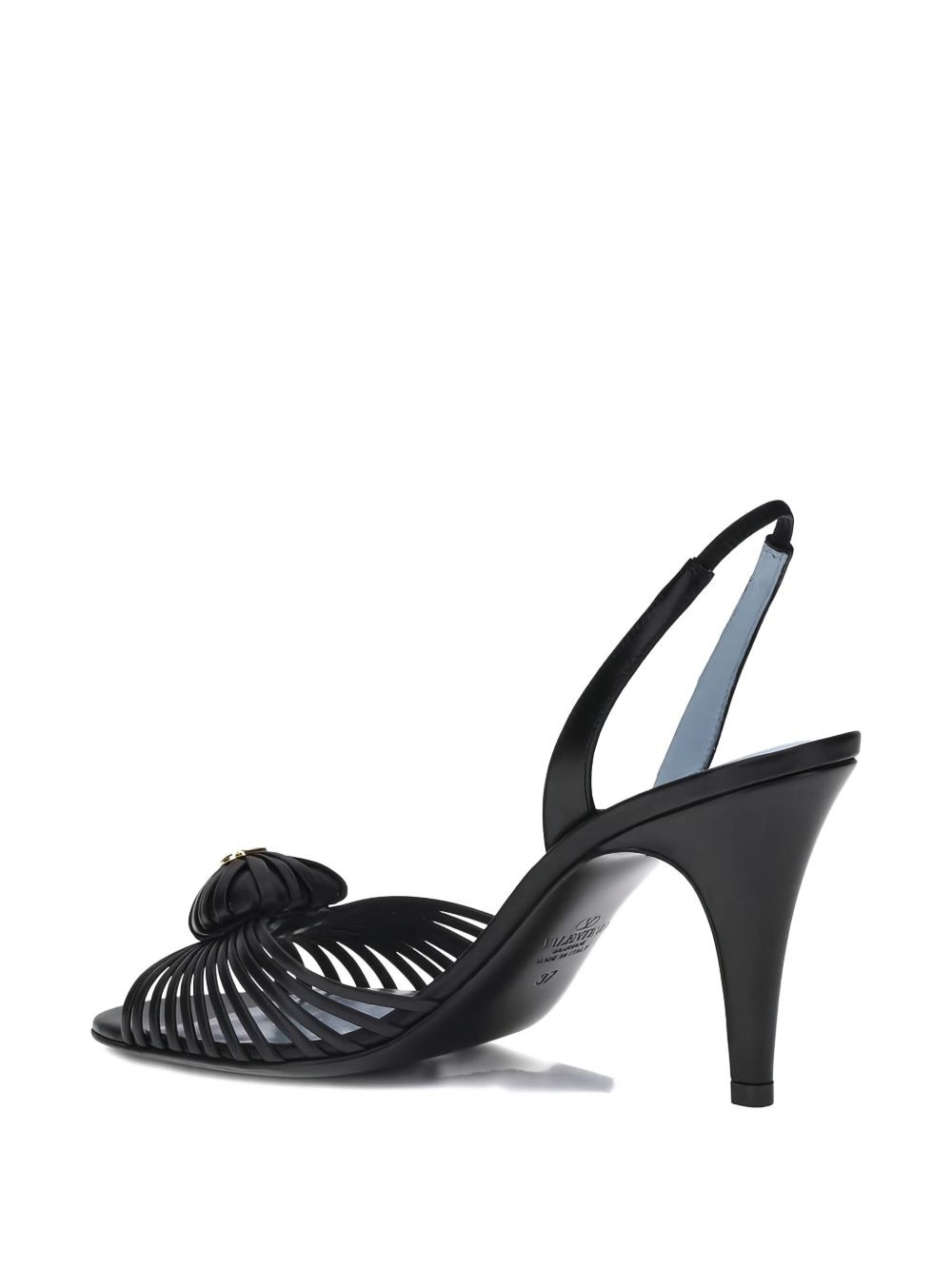 85mm Royal slingback leather sandals - 3