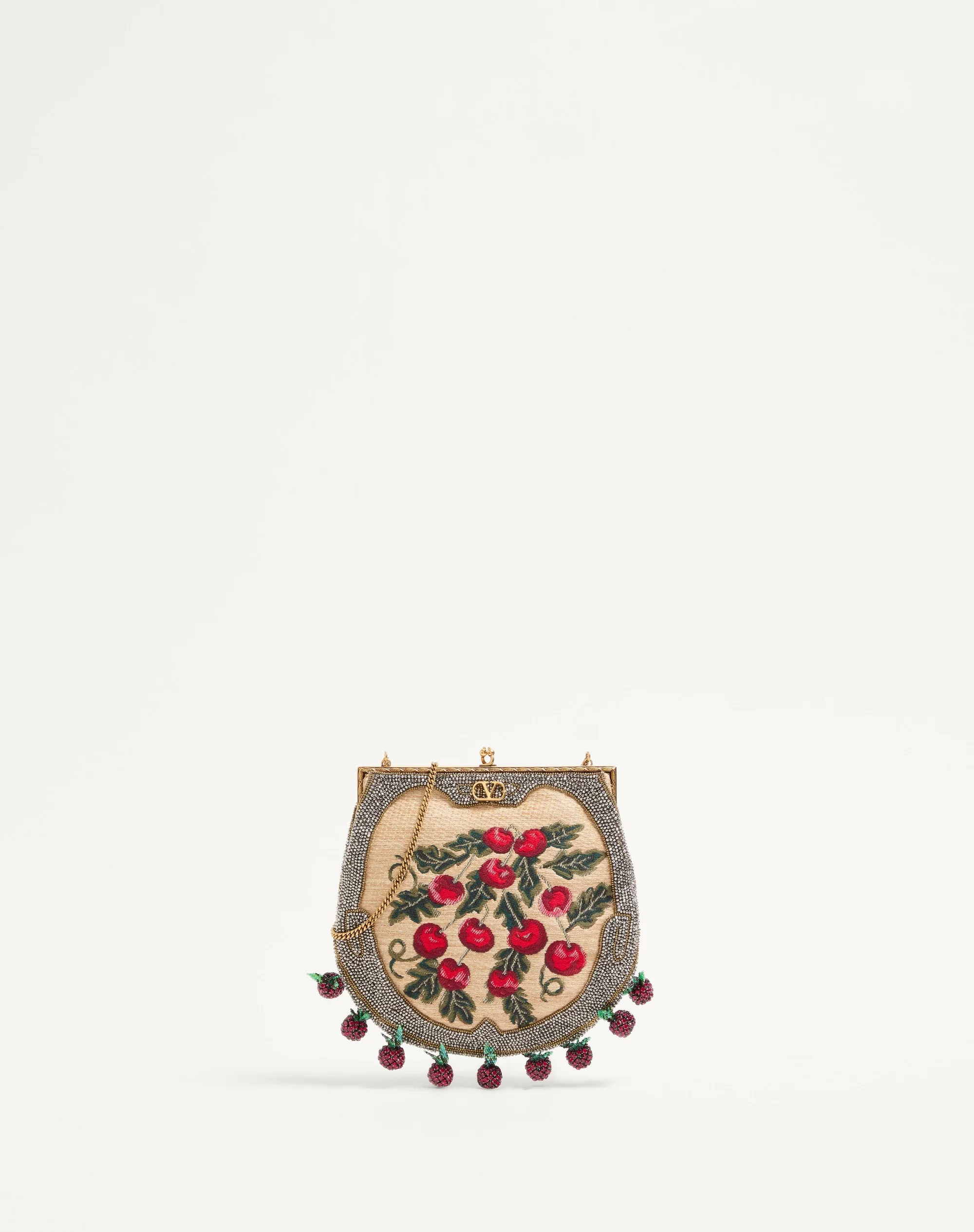 Valentino VALENTINO GARAVANI NELLCOTE FAIRYTALES BEADED CLUTCH IN