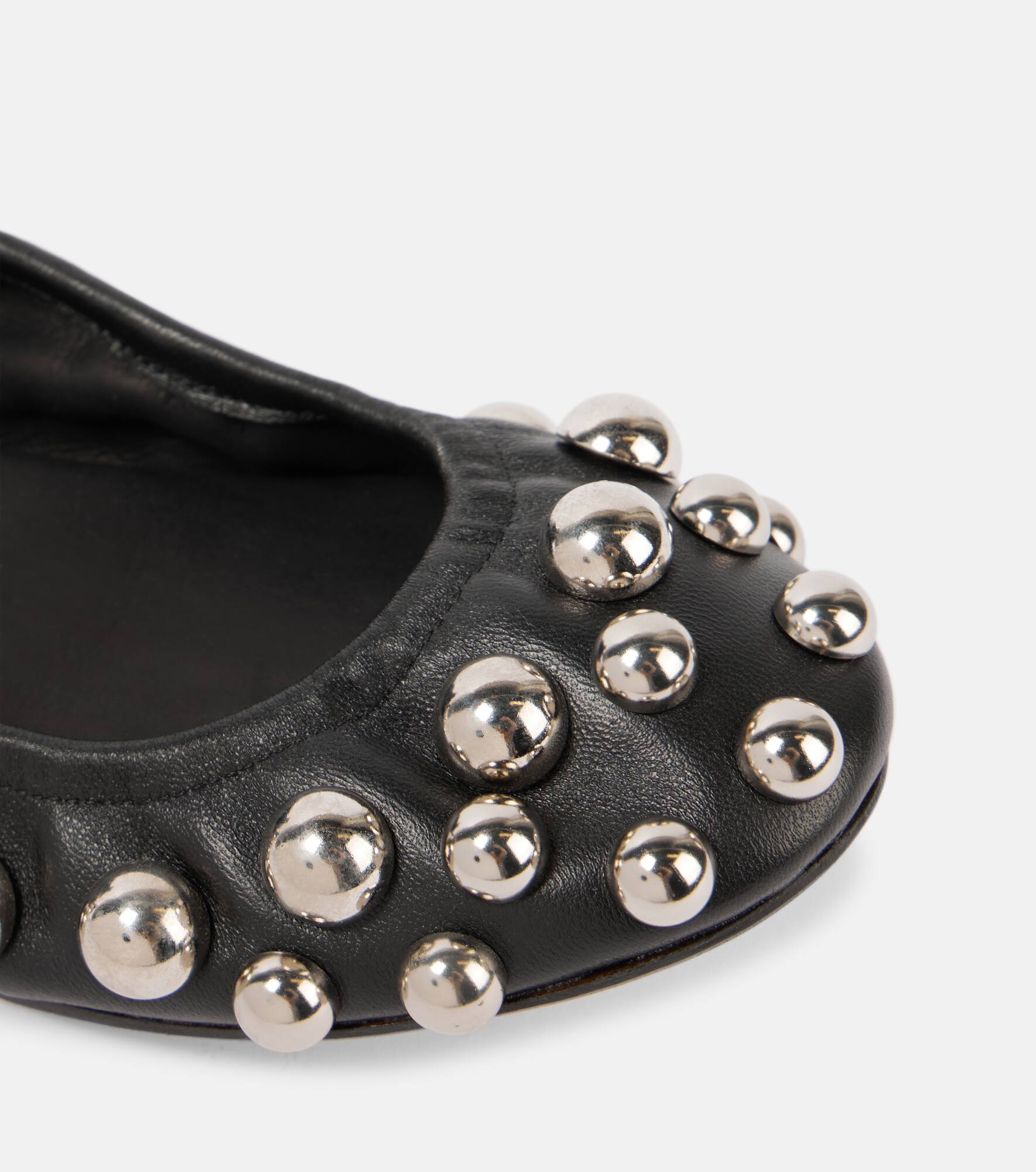 Belna leather ballet flats - 6
