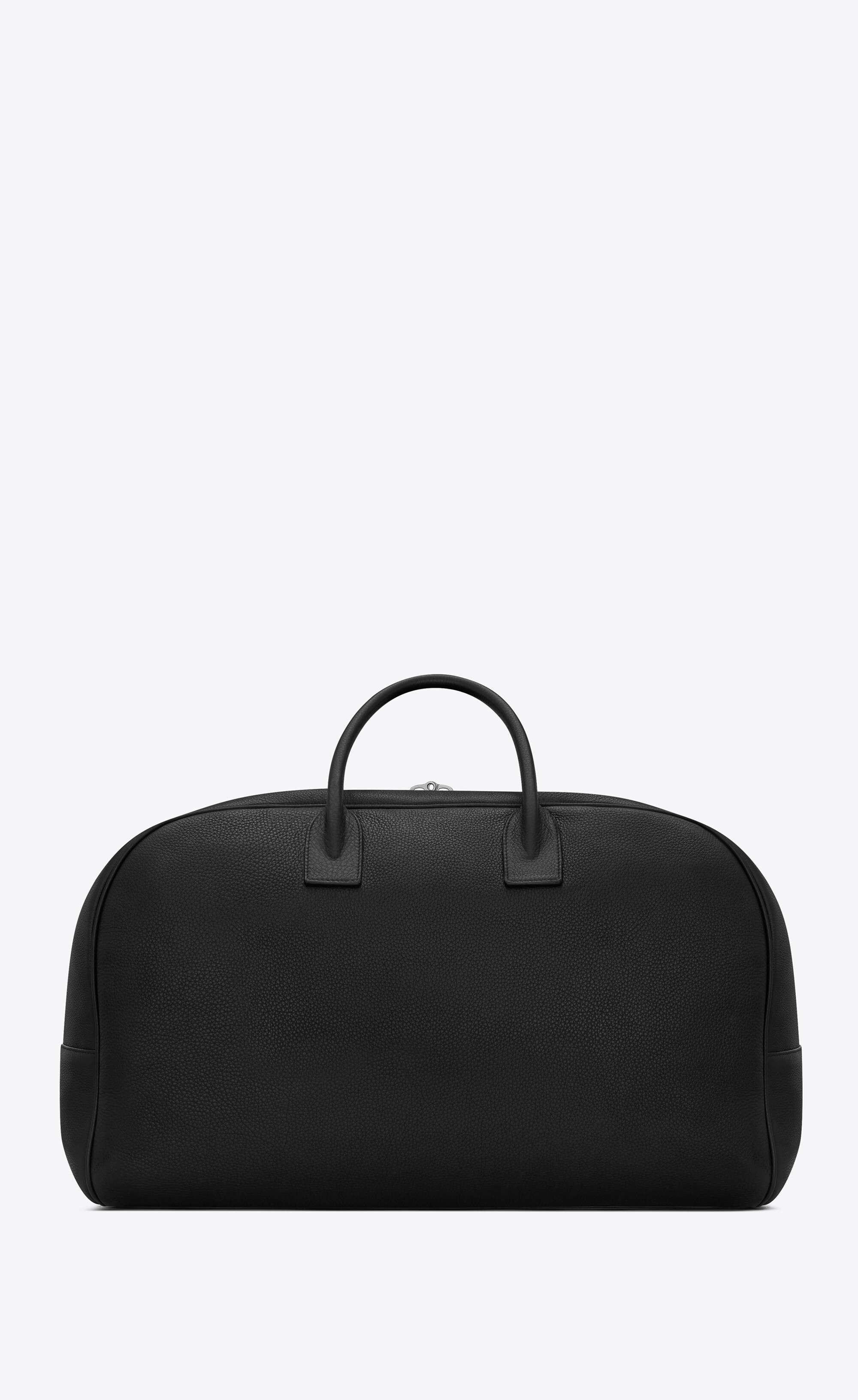 bowling bag in grained leather - 2