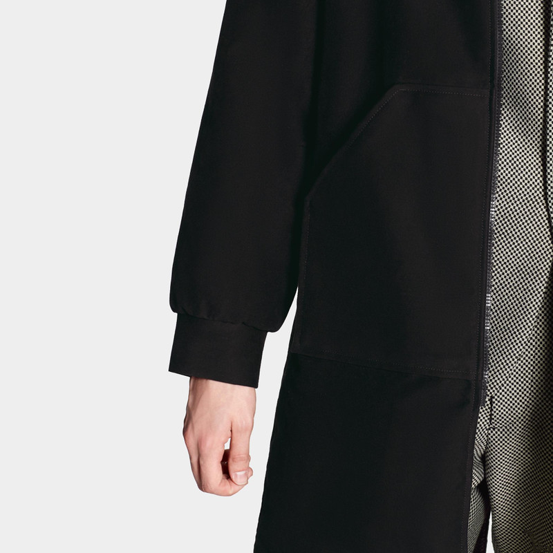 Embroidered LV Padded Moleskin Parka 6