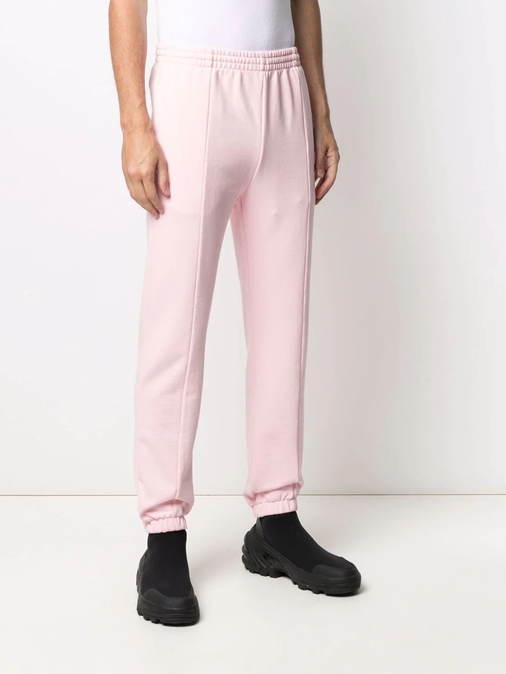 elasticated track pants - 4