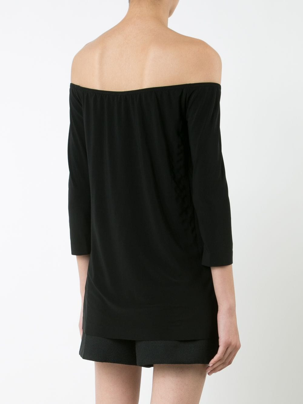 Off shoulder jersey top - 4