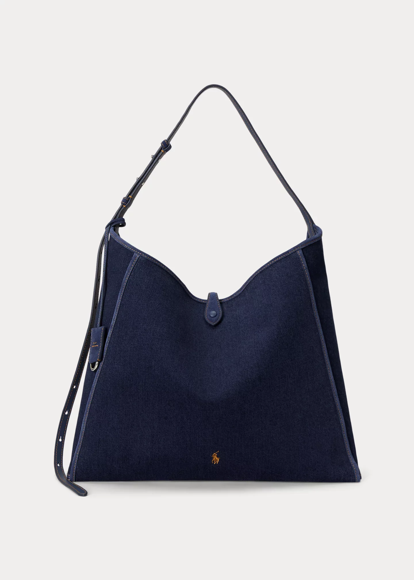 Polo Play Denim Messenger Bag - 1