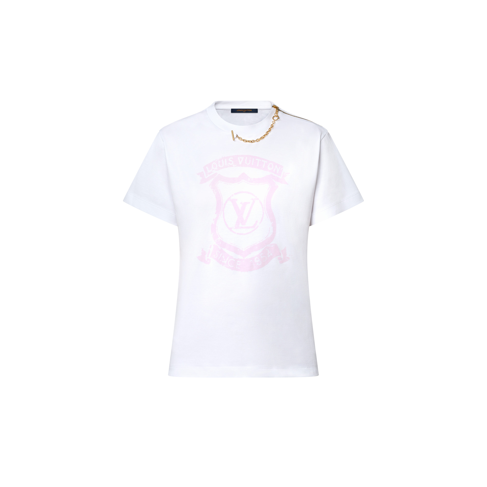 Signature Zipper Detail T-Shirt - 1