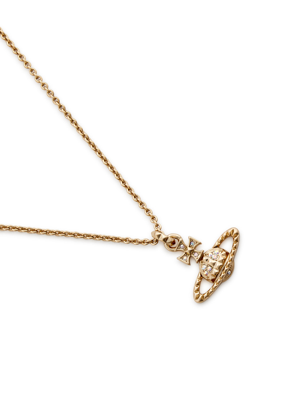Mayfair Bas Relief embellished orb necklace - 2