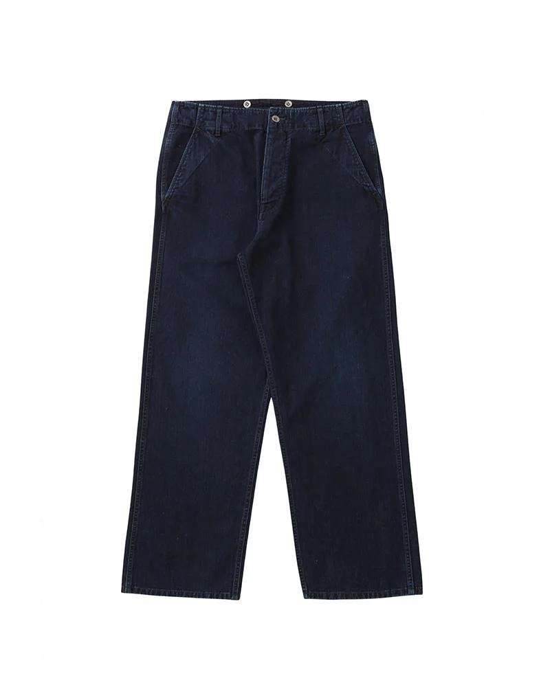 GESSO PANTS DMGD INDIGO - 1