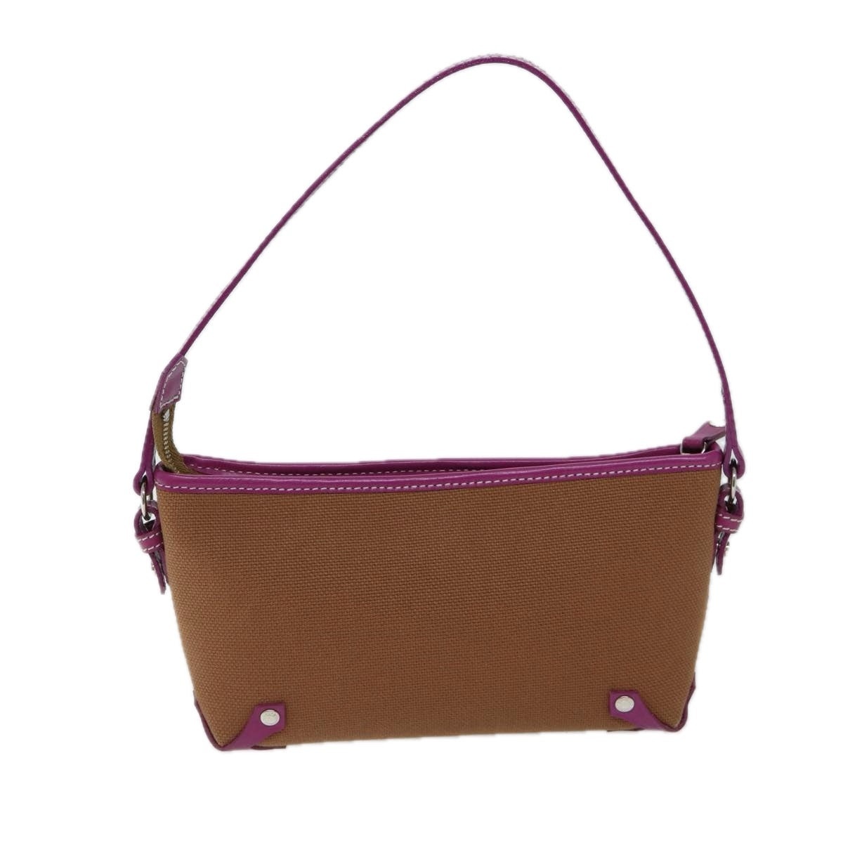 Burberry Blue Label Shoulder Bag Canvas Brown - 2