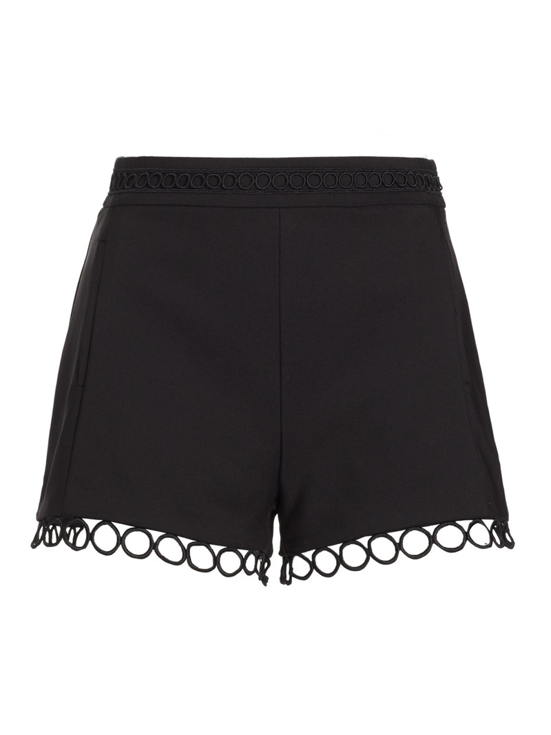 Women's Dua Circle-Hem Shorts - Black 1
