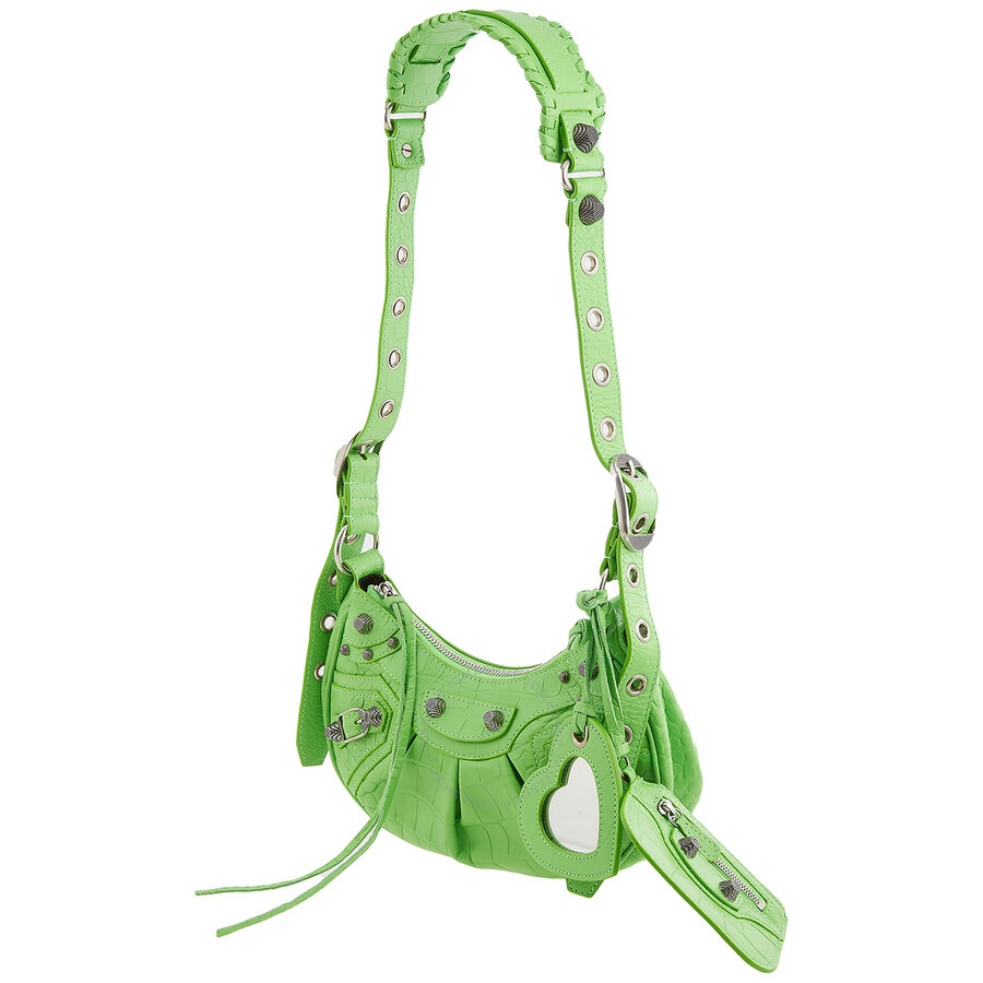 Balenciaga Le Cagole XS Shoulder Bag In Acid Green - 3