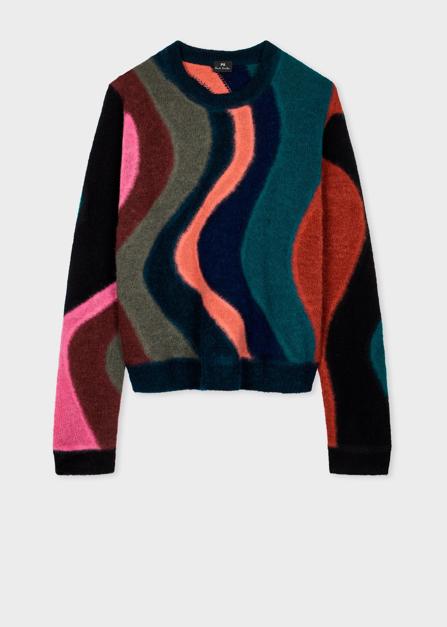 Women's 'Midnight Swirl' Alpaca & Wool-Blend Knitted Sweater - 1
