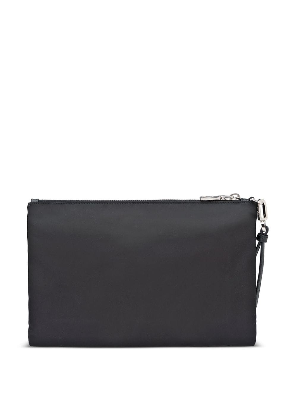Re-Nylon triangle-logo clutch bag - 3