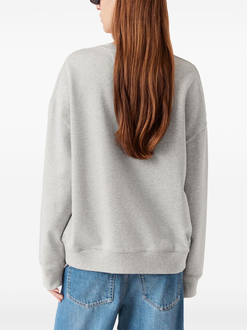 logo-charm sweatshirt - 4