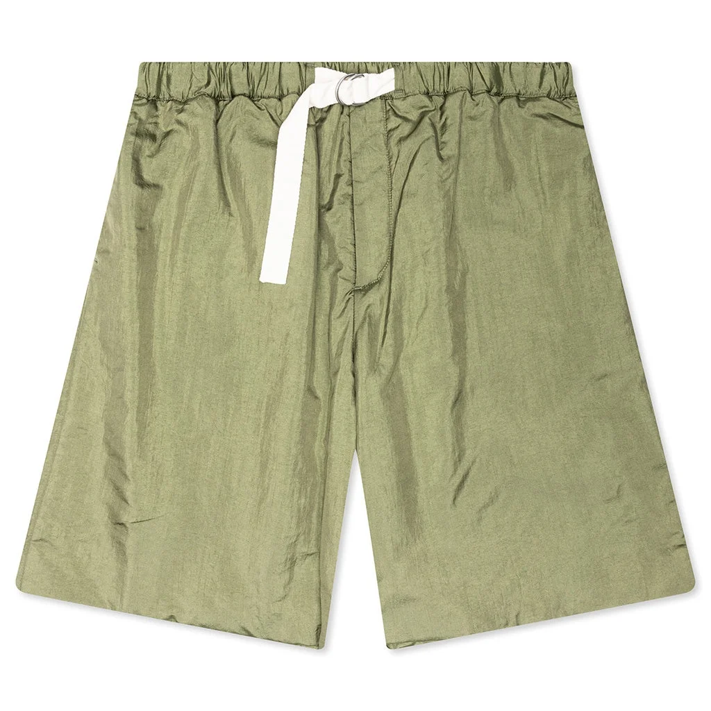 BELTED SHORTS - GRASSHOPPER - 1