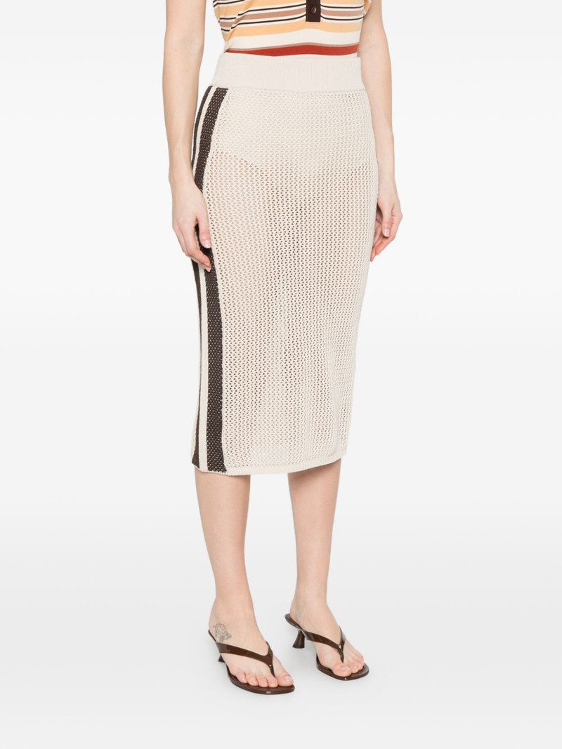 knitted striped skirt 3