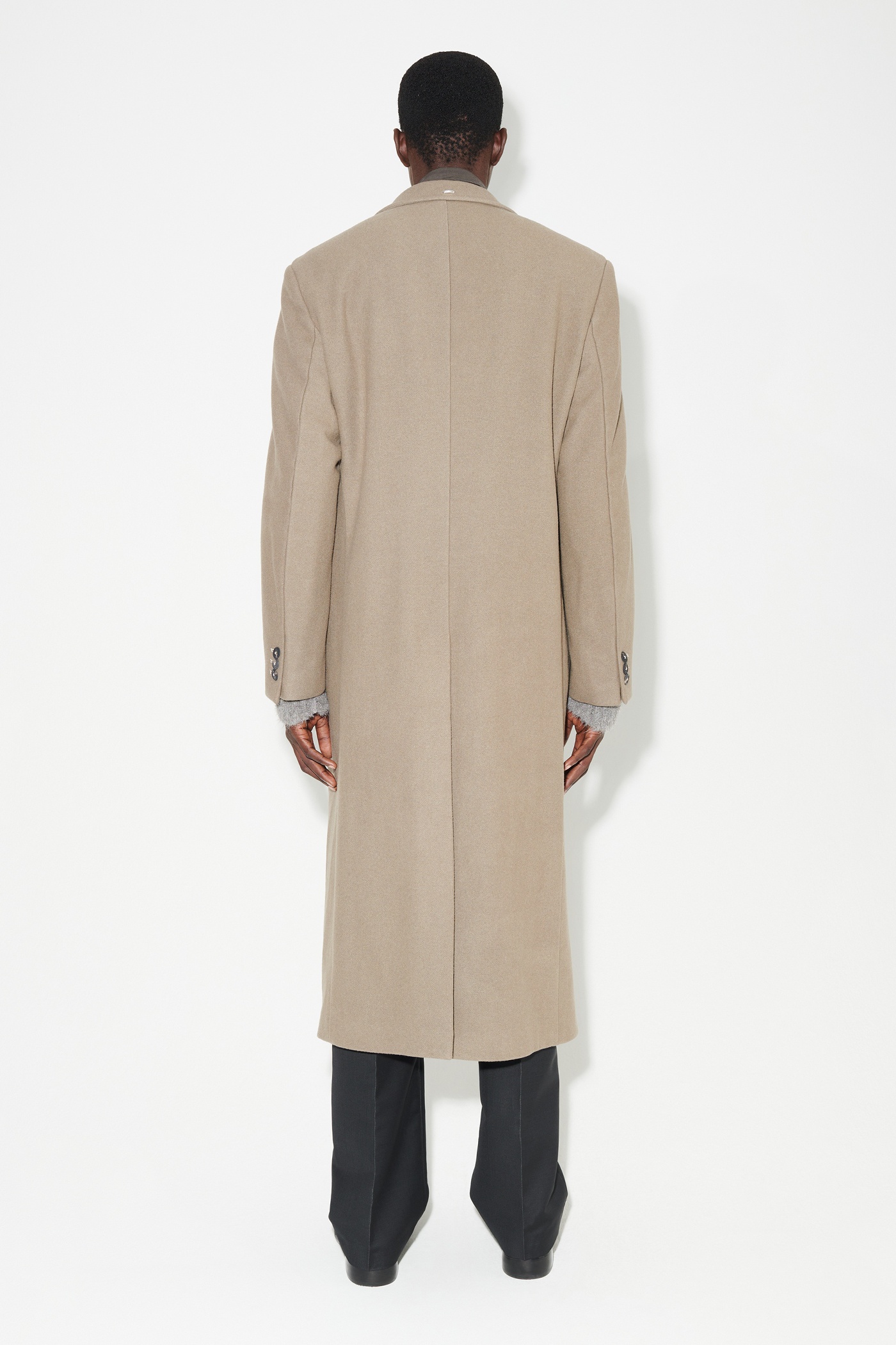 Extended Whale Coat Peafowl Bath Wool - 4