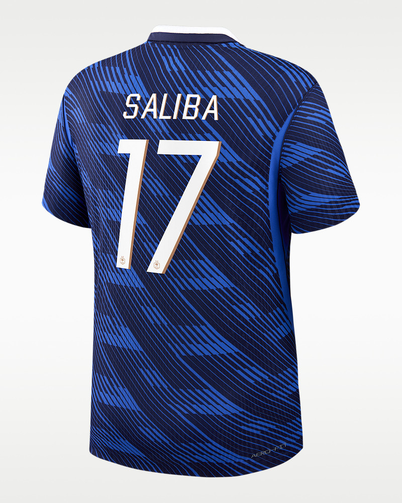 William Saliba France National Team 2026 Match Home Men's Nike Dri-FIT ADV Soccer Jersey 1